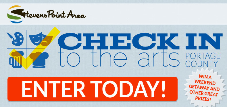 Enter the Check In to the Arts Giveaway!