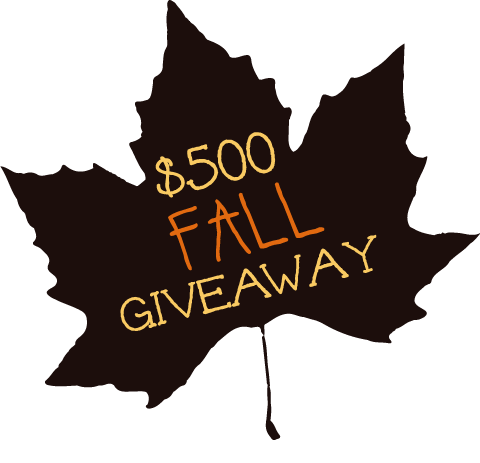 $500 Fall Giveaway